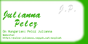 julianna pelcz business card